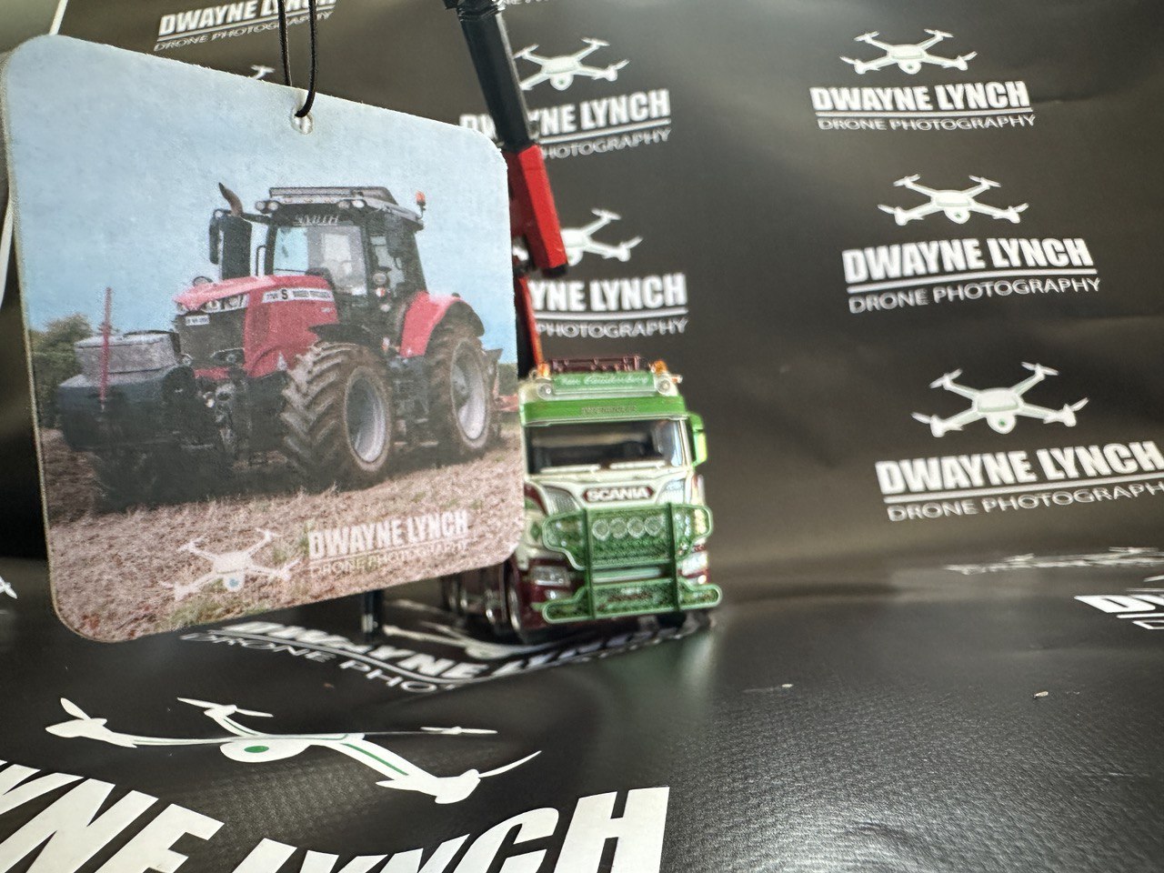 Creed inspired Massey Ferguson air freshener