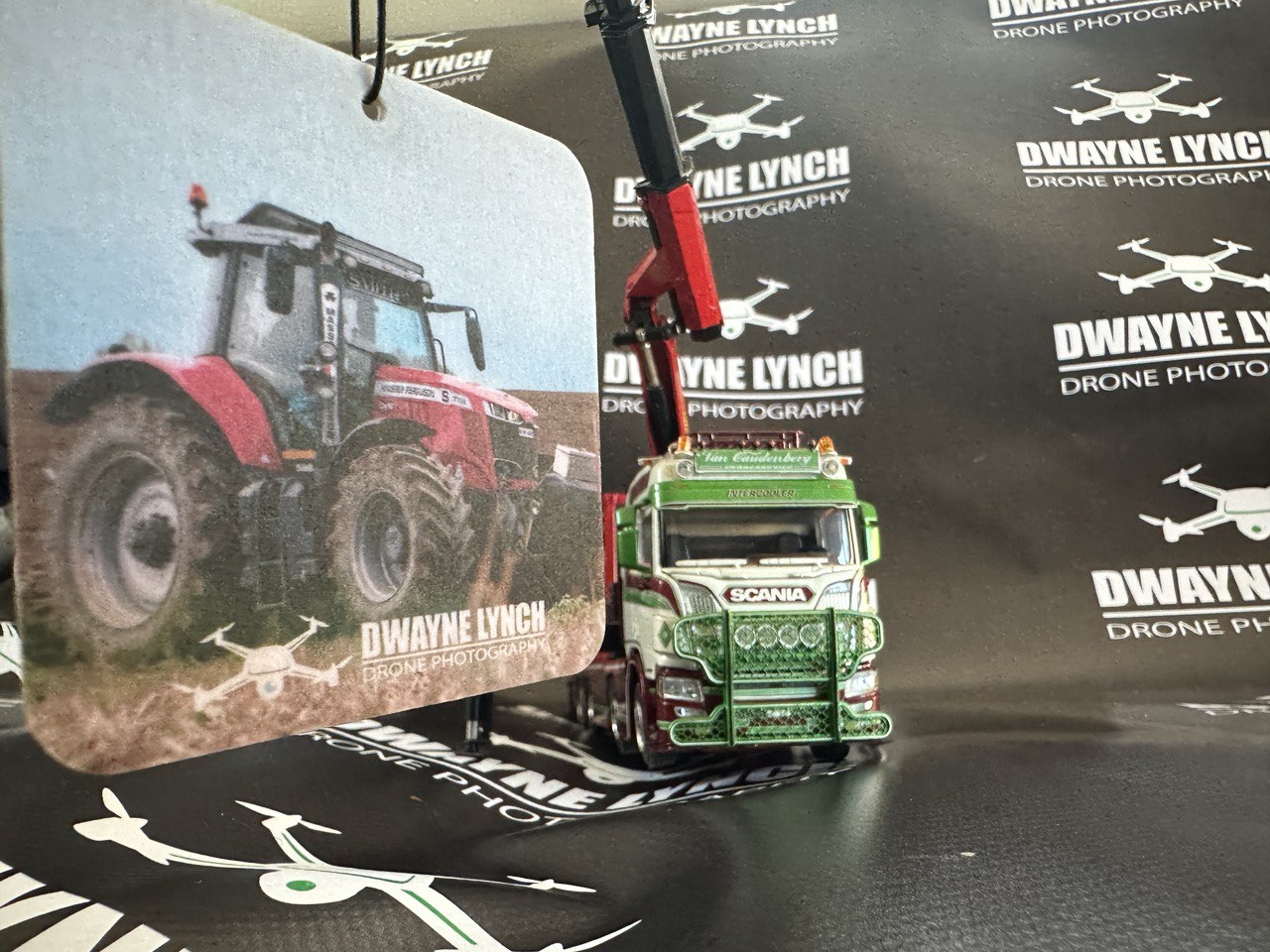 Creed inspired Massey Ferguson air freshener
