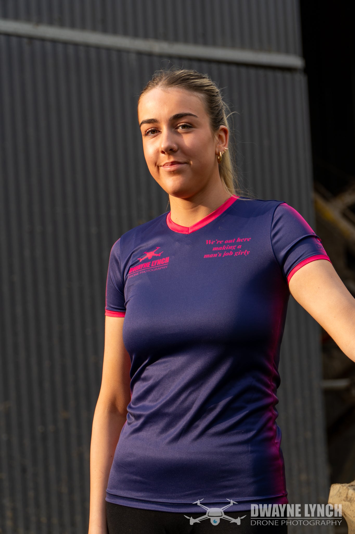 We're out here making a mans job girly!